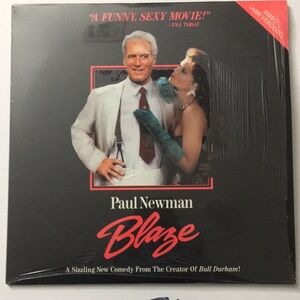 Blaze A FUNNY SEXY MOVIE STARING Paul Newman Open Box Laser Disc